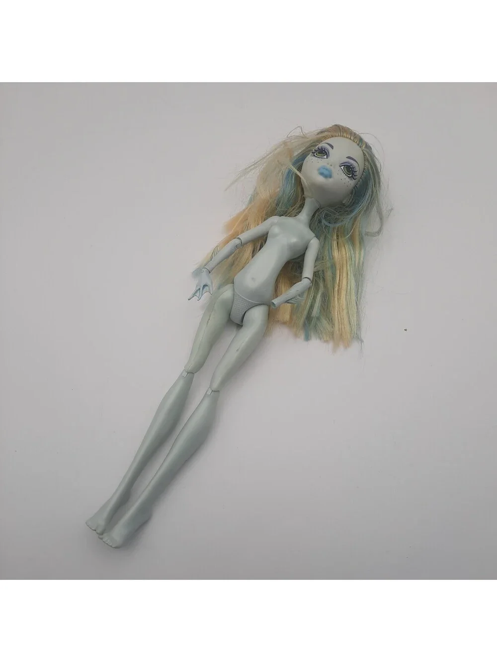 Mattel Monster High doll only lagoona disembodied student council rare blue lip